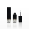 Custom Gradient Black Square Lip Gloss Container with Doe Foot Applicator1