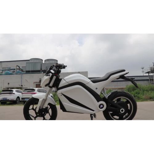 V3 electric motorcycle riding