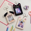 Custom Plush Idol Collectible Photos Case: Cute Animal Fluffy Soft K-Pop Plush Card Holders1