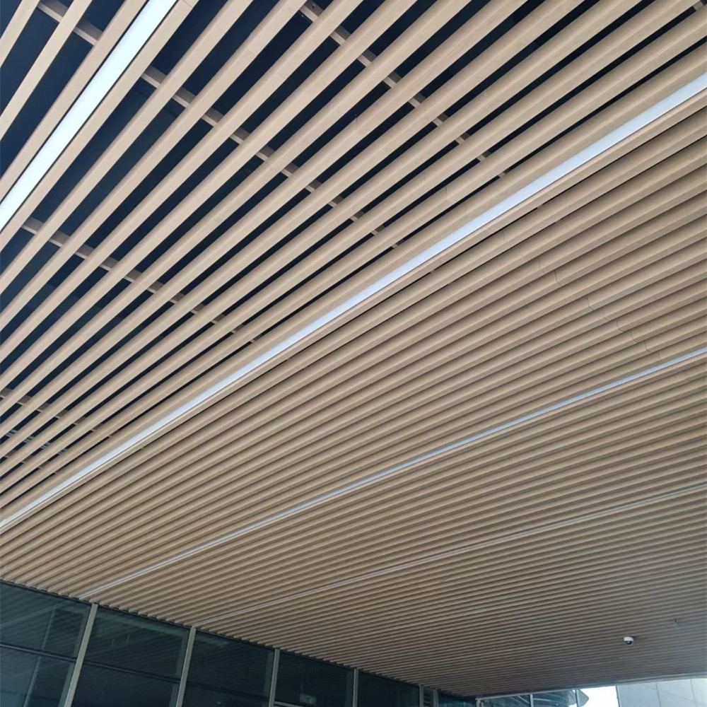 Siling Tiub Aluminium Square Pracat