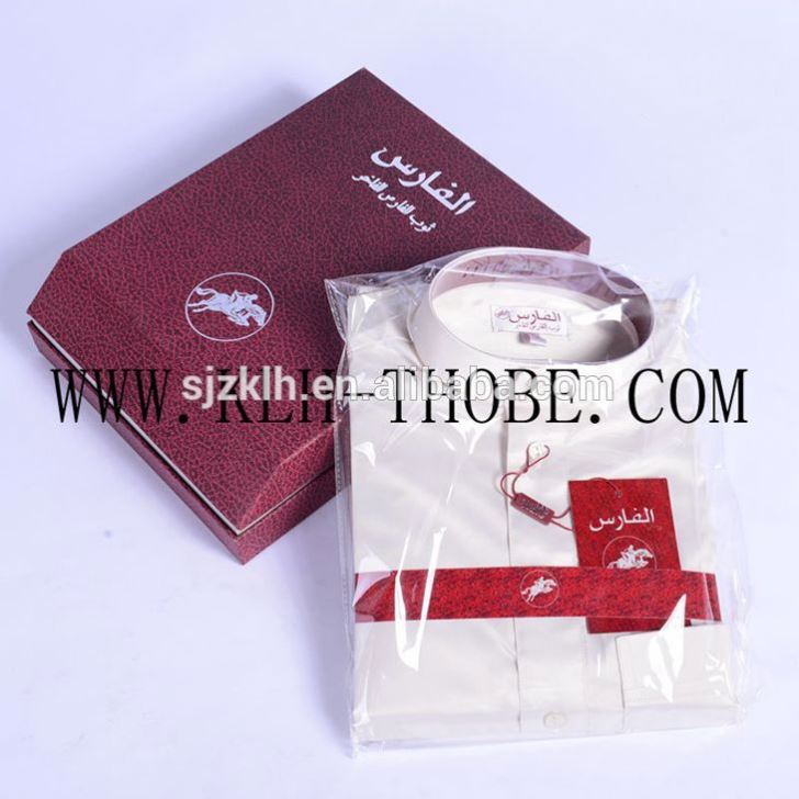 Premier Classic Style Muslim e Muslime Full Long Dubai Abaya Ramadan Shirt Malay Malay Thobe Abbigliamento all&#39;ingrosso online