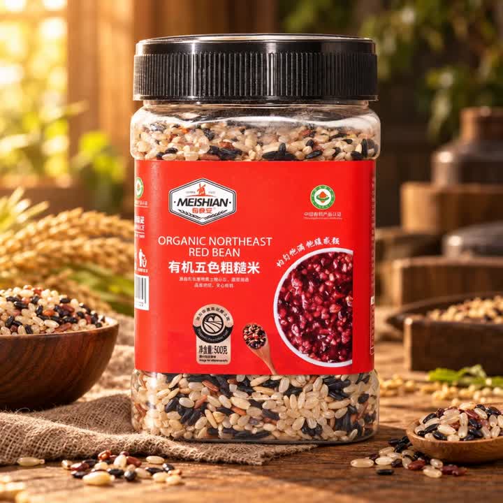 BIO hnědá rýže pětibarevná 500g