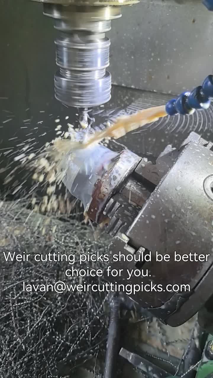 Zęby kulowe do nudnego rocka i tunelu.