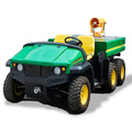 Electric Utility Vehicle with Sprayer for Vineyard - 4x4 Sides by Sides Mini Dump Truck for Sale1