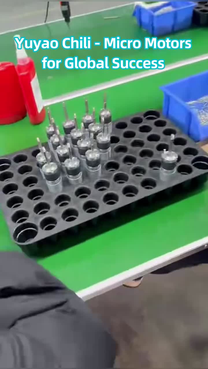 มอเตอร์ขนาดเล็กที่เงียบเป็นพิเศษเพื่อการทำงานของอุปกรณ์ที่ราบรื่น