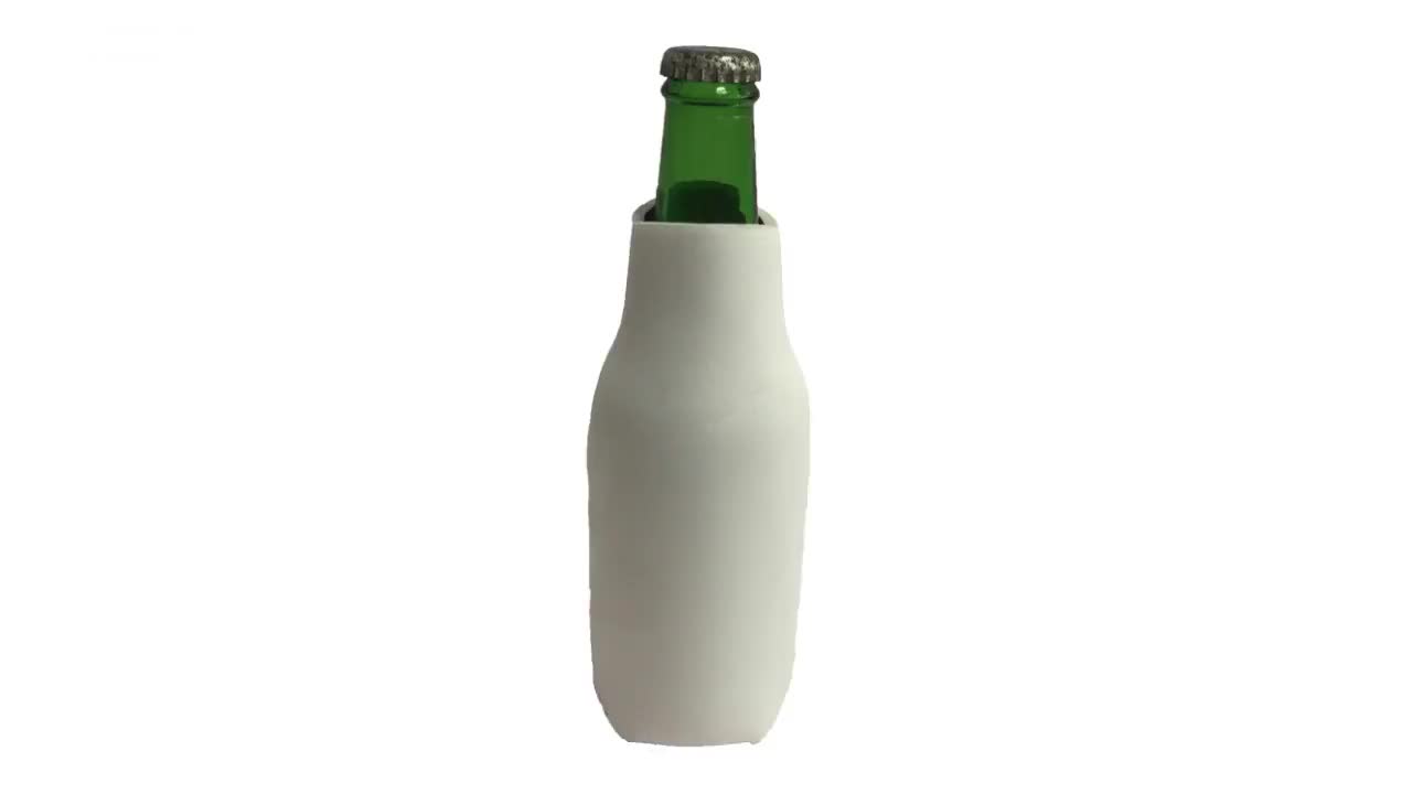 2022 Factory direct sales of beer thermos cup sleeve anti-fall water bottle cover with zipper1