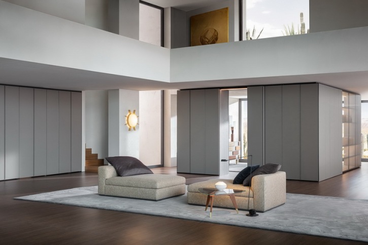 Paneles de pared de color de madera para casa llena