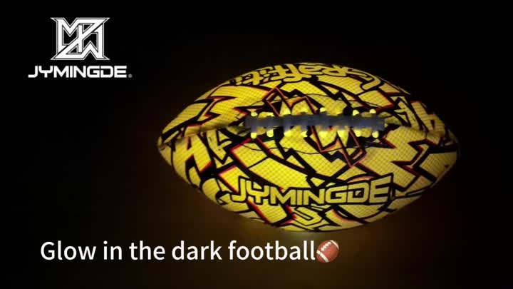 Aangepaste hoogwaardige LED -gloed in donkere LED -voetbal