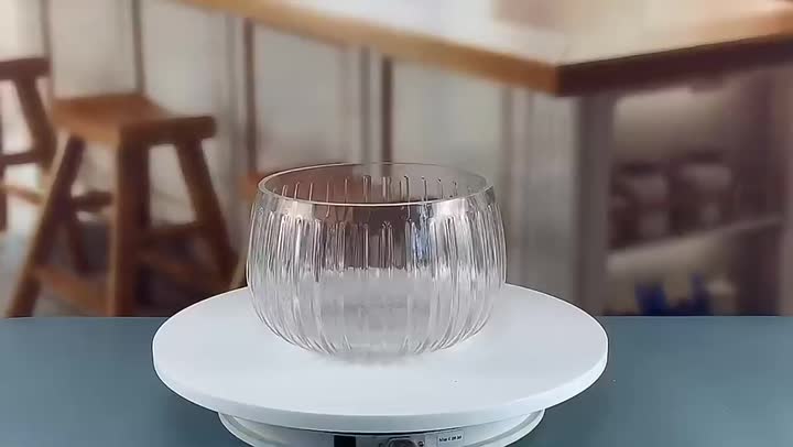 Clear Glass Punch Bowl Glass Punch Set