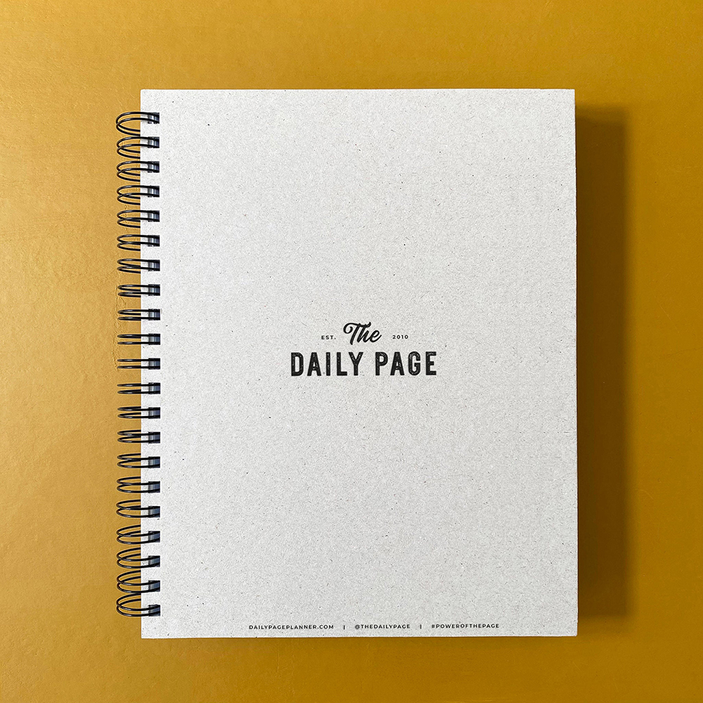 Daily Planner Spiral Bound