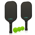 Wholesale High Quality Brand Usapa T700 Matte Carbon Fiber Pickleball Paddle With Pickle Ball Paddle Cover1