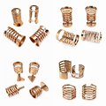 Custom BeCu Claw Lantern Crown Spring Terminal Connector 3.0-8.0 Beryllium Copper Parts1