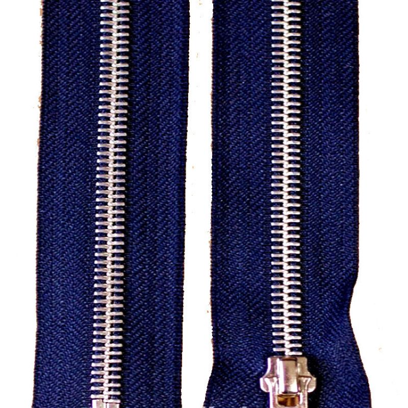 Heavy duty brass separating zippers for garment