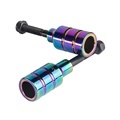 Extreme Scooter CNC Zinc Plated Rainbow Alloy Aluminum Parts1