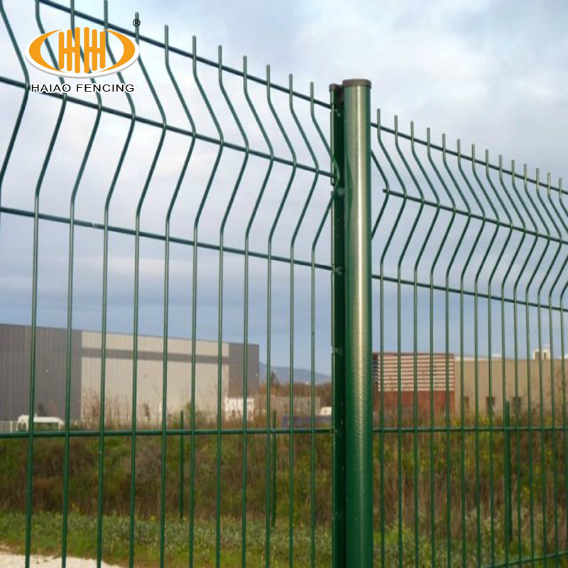 Penjualan langsung kilang PVC bersalut pusingan kukuh mesh Fence1