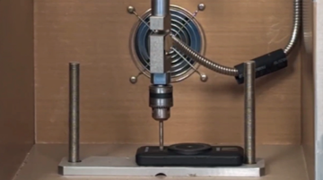 Acupuncture test of solid-state power bank