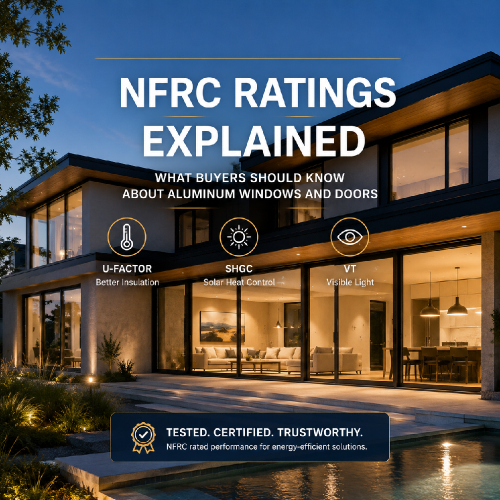 NFRC Ratings Explained for Aluminum Windows and Doors