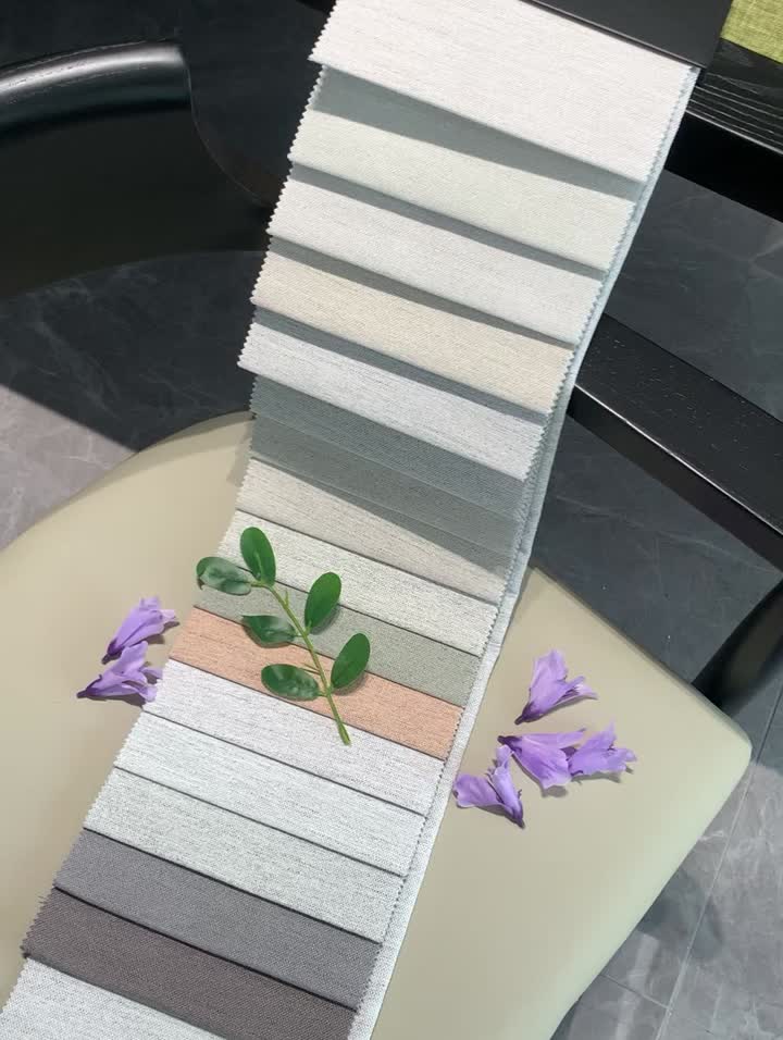 Tela de lino con textura natural de alta calidad.