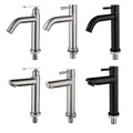 Stainless Steel 304 Basin Faucet - Single Cold Water Bathroom Tap1