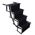 Foldable 5-Step Large Dog Stairs for Trucks, Cars, and SUVs: Pet Ramps and Step Stairs for Safe Vehicle Access1
