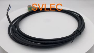 M12 4PIN  female  With Led light
