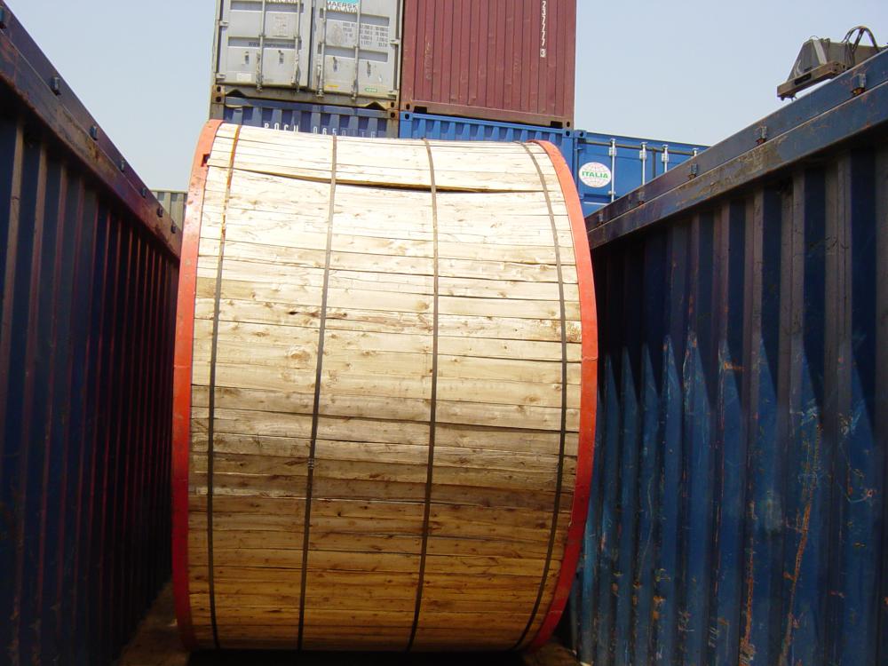 15KV XLPE insulated Underground cable ready for shipment
