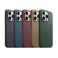 Fine Woven Magnetic Case for iPhone 15 Pro Max - Wireless Charging Compatible1