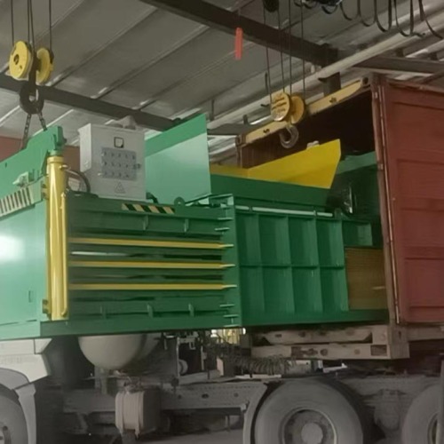 Welke items kan een horizontaal hydraulisch baler -machinepakket?