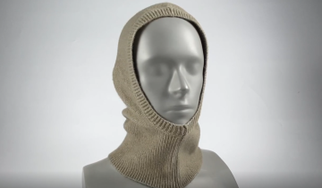 Knit balaclava