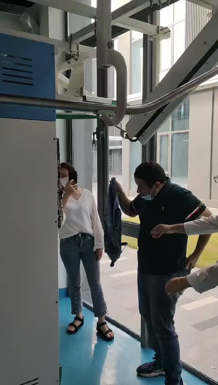 test video for garment