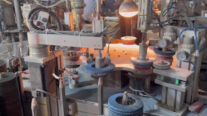 Disco de láminas abrasivo de acero inoxidable