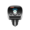 Joyroom JR-CL02 FM Transmitter & MP3 Player with Bluetooth 5.0, LCD, and Dual USB Charging1