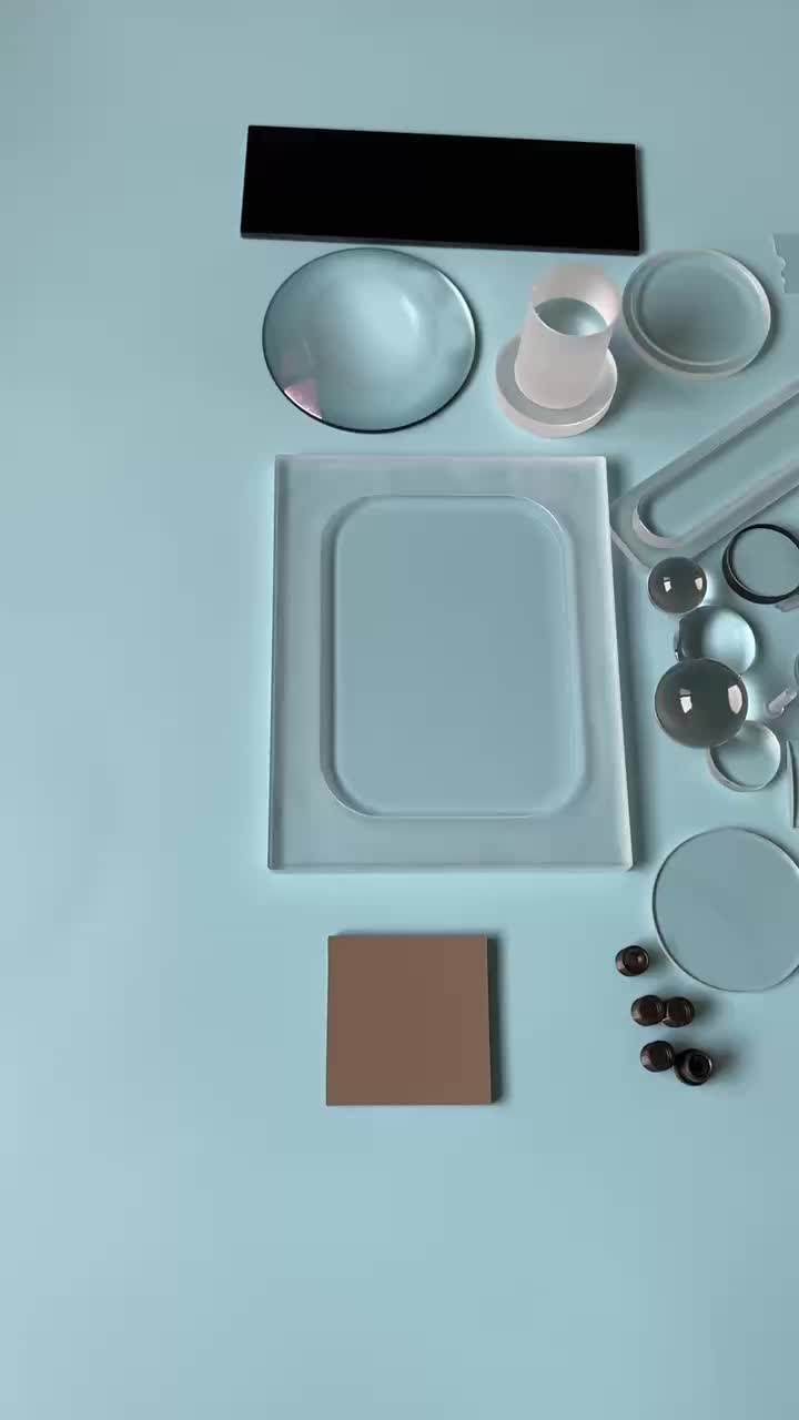 vídeo de lentes ópticas