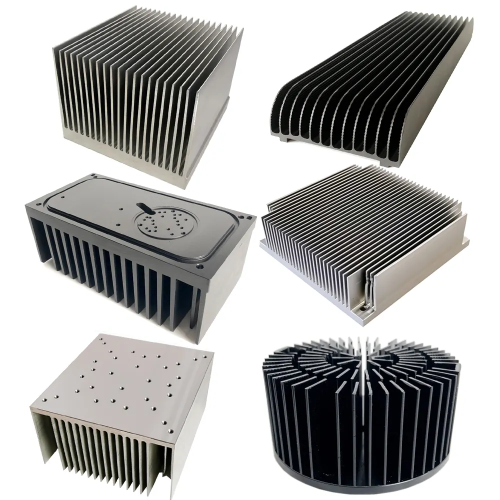 Customized aluminum profile heat sink to enhance the performance of LED lighting fixtures