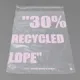 30% recyklingowe klejowe torby odzieżowe