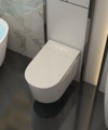 neuer Stil niedriger Preis Großhandel Smart Sanitary Ware Ultraviolette Strahlen Keramik Badezimmer Wand runde Toilette1