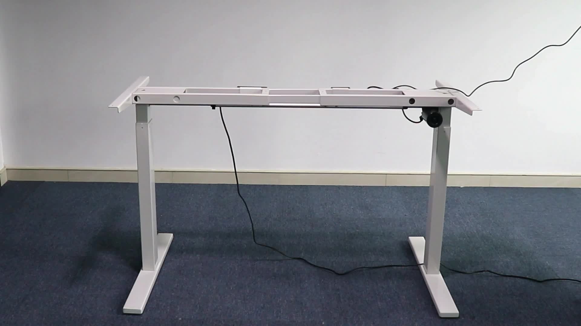 Popular Motorized Ajuste Standing Desk Electric Office Bela mesas Sentre -se para ficar de pé para o Office1