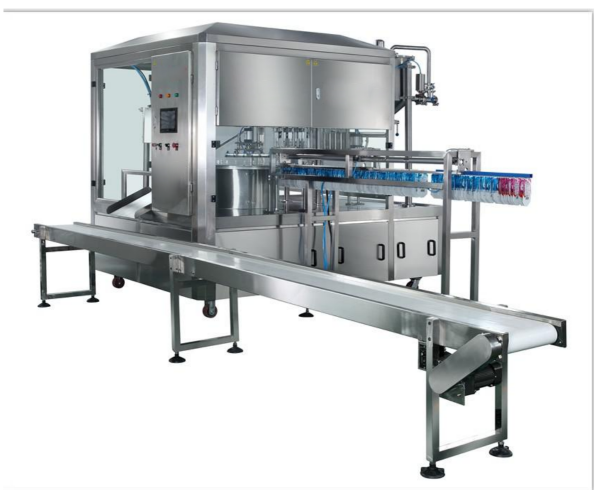 plastic bottle filling and sealing machine