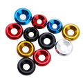 Colorful Anodized Aluminum Countersunk Washers M2 M2.5 M3 M4 M51