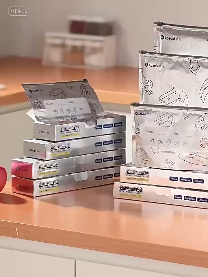 Aluminum foil preservation bag