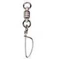 Stainless Steel Ball Bearing Swivel with Tournament Snap CostLock for Marine Fishing1
