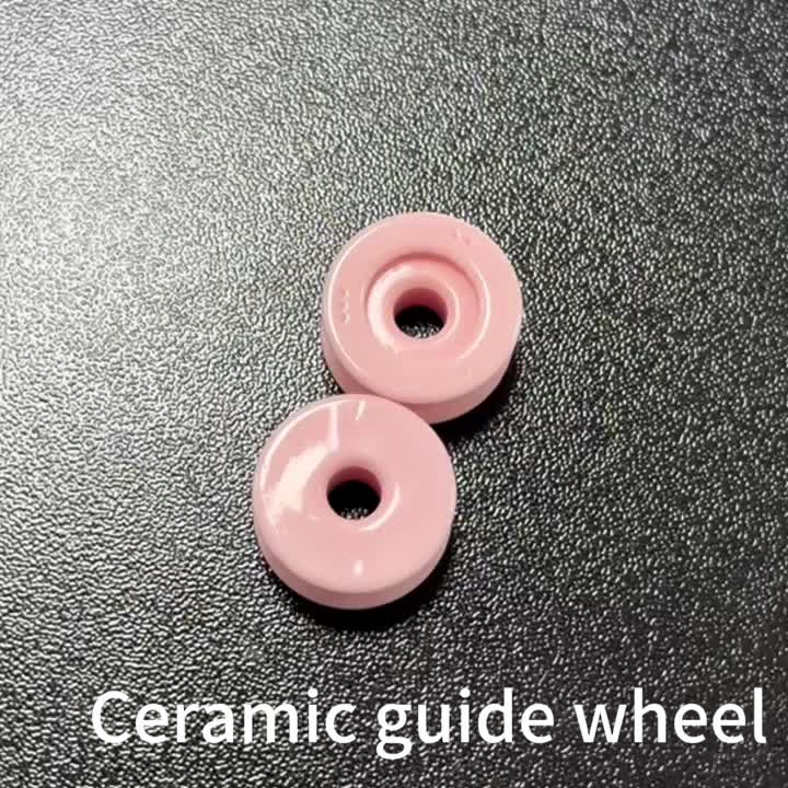 Ceramic guide wheel 