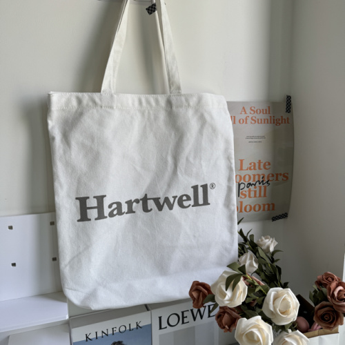 Le client personnalise les sacs en toile pour la promotion de la marque et les cadeaux