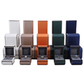 Hanhong Custom Luxury Schmuck Verpackungsschachtel PU Leder Elegant Ring Halskette Armband Schmuck Verpackung Box1