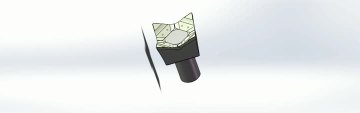 PEAKSUN(MT)-Carbide Quad Teeth 46×46×65
