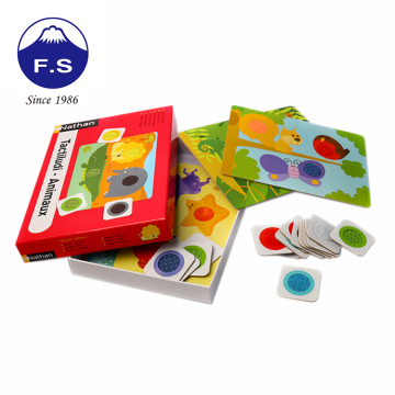 The Usage of Fashionable Children Animal Educational Game Card Set