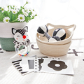 Black and White High Contrast Visual Stimulation Flash Cards for Montessori Baby Toys1