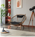 Modern Nordic Mid Century Comfortable Low Back Italian Contemporary Luxury Leather Lounge Chair1