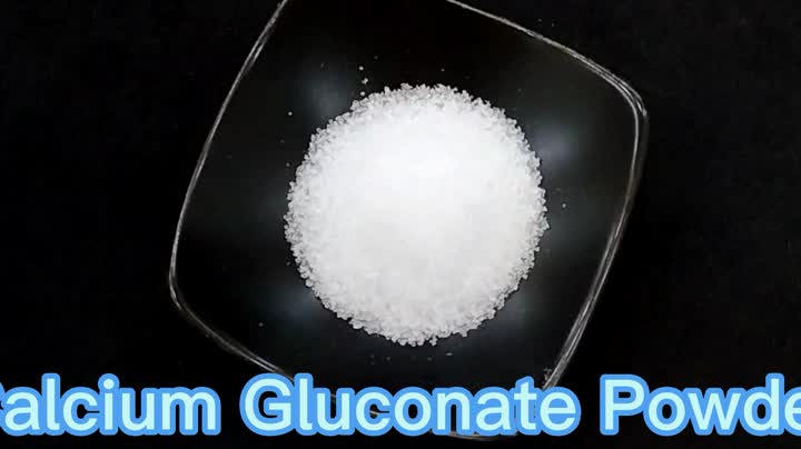 Poudre de gluconate de calcium