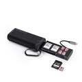 Stocks CreateMate High Speed USB 3.1 Type-C Dual Card Slot SD/TF Reader with Memory Card Case1